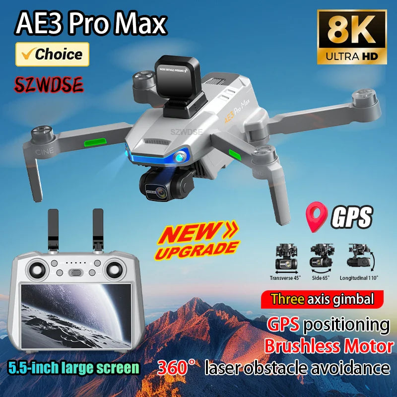 AE3 Pro Max Drone Adventure